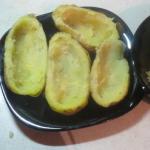 Закуска «Картошка с крабовыми палочками Запеченный картофель в духовке с крабовыми палочками
